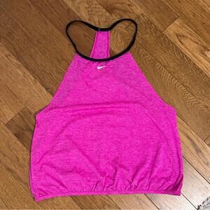 Nike racerback workout tank top, size large, pink